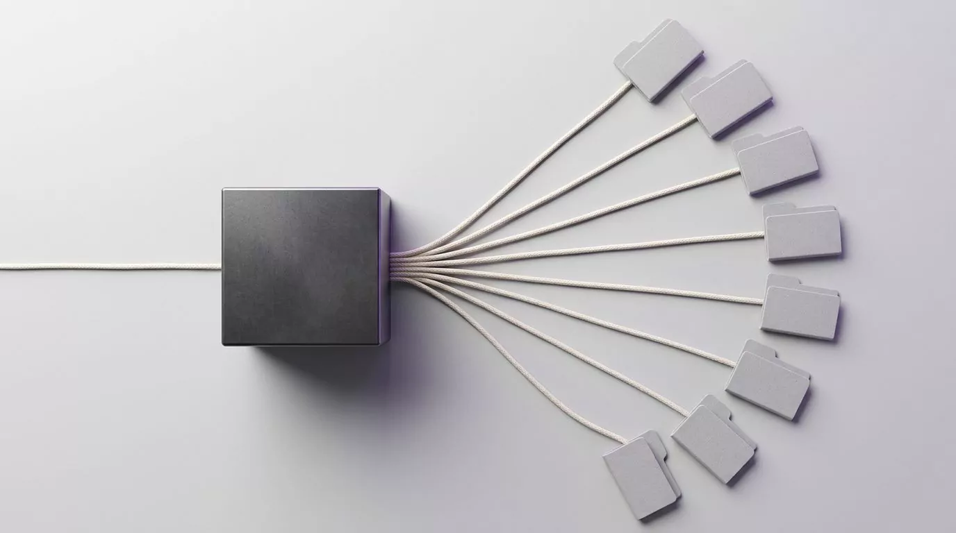 One Mac app bundle linked out to the Library folders where app leftovers are stored
